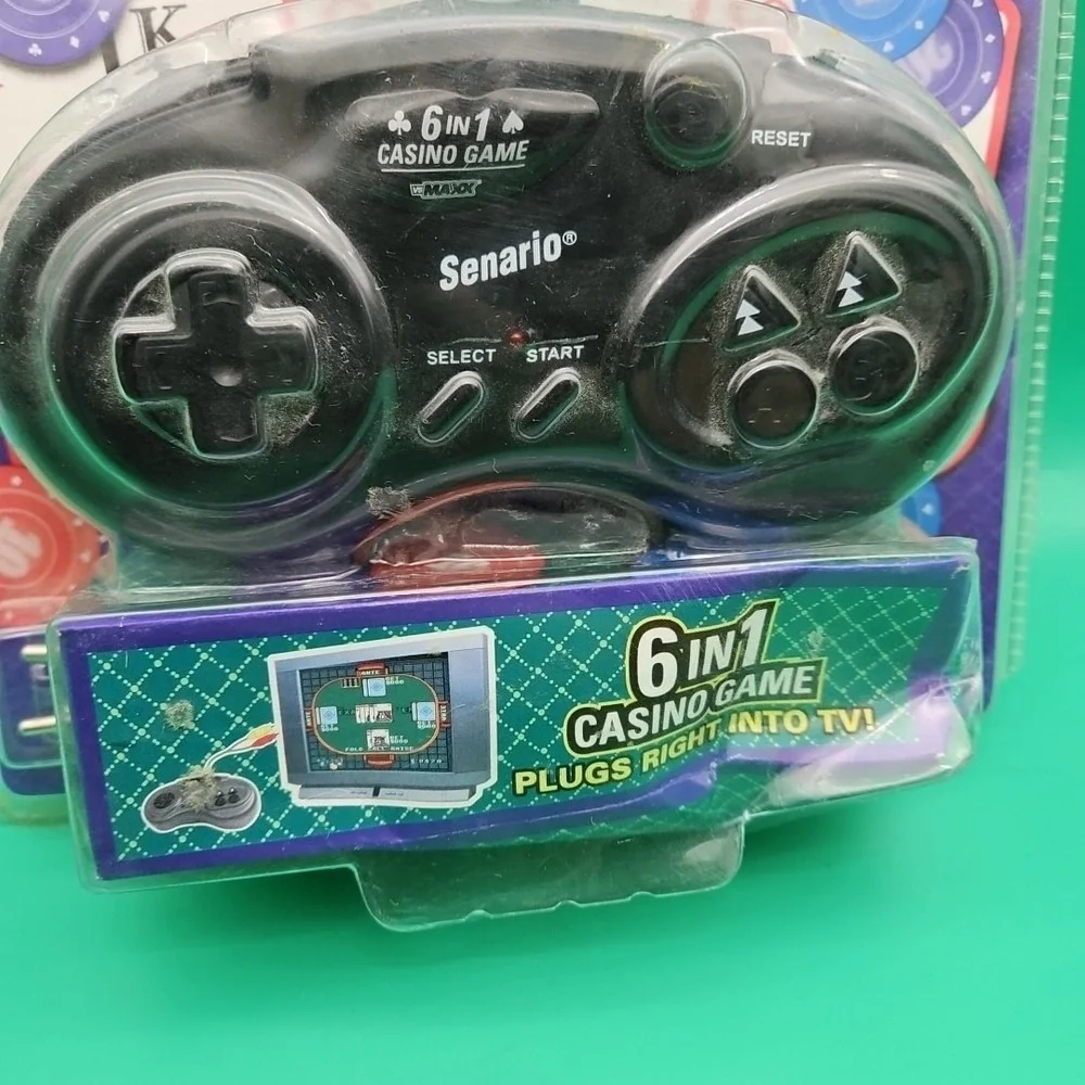 VS Maxx Plug And Play Game Texas Hold Em 6 In 1 Casino Game Brand New Sealed